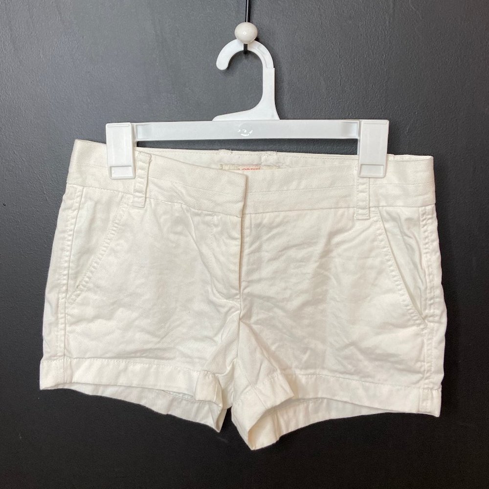 White J.Crew Shorts